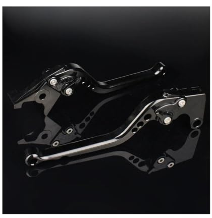 JBPIHZT För Yamaha TZR 50 TZR50 (5WXL) Europa 2003 2004 2005 2006 2007 2008 2009 2010-2012 Justerbar Bromskopplingsspak För Motorcykel(SVART,177 mm)