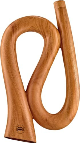 Sonic Energy S-Form Didgeridoo – Reise Instrument in S-Form – Stimmung D – Mahagoniholz, Natur (DDPROFSD)