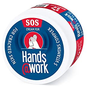 Hands@Work - SOS Formula Hand Cream - Restores The Cracked And Extremely Dry Skin (50ml)