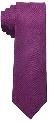 MASADA Herren-Krawatte von Hand gefertigt & sorgfältig verarbeitet 6 cm breit Beere