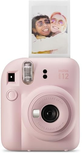 Fujifilm Instax Mini 12 - Fotocamera istantanea, colore: Rosa