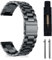 MaEiol 22mm Edelstahl Metall Armband für Huawei Watch 5 46mm / Huawei Watch GT 5 Pro/GT 5/GT 4 46mm, Business Uhrenarmband Armbänder für Damen Herren - Spacegrau