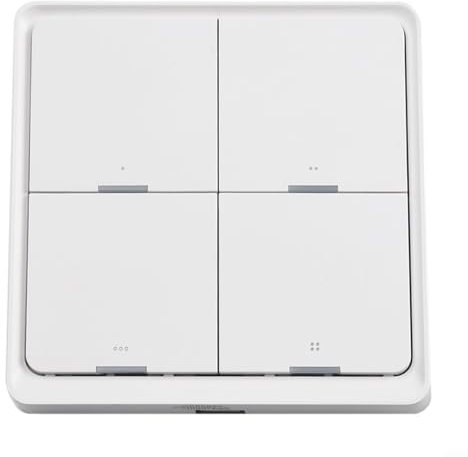 pour Zigbee Interrupteur intelligent sans fil avec télécommande à 4 boutons