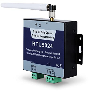 Apriporta per cancello GSM, di allarme per controllo accessi di sicurezza domestica con interruttore on/off remoto Chiamata SMS gratuita