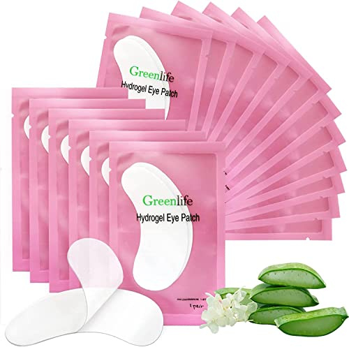 Paio Patch Ciglia，GreenLife® 50/100/150/200/300/400 paia di estensioni delle ciglia sotto gli occhi gel collagene cuscinetti per gli occhi cerotti pelucchi (200 paia)