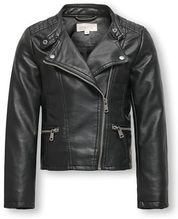 ONLY Faux Leather Jacket KOGFREYA Faux Leather Jacket Black 128 Black 1