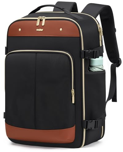 VNINE Zaini da Viaggio per Donna Zaini da Viaggio per uomo,40 Litri Zaino Grande 17” Laptop Backpack Borsa da lavoro certificata per il volo Zaino da Viaggio Impermeabile per i bagagli
