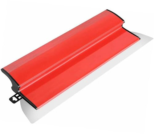 Dry Wall Smear,Long 40 cm/16 i Wall Smear, Durable Premium Smear Stainless Steel Coated Scraper Tool with Z-Shaped Handle for Smoothing and Finishing Concrete Wall Panel Wall Smear Skimming Blade