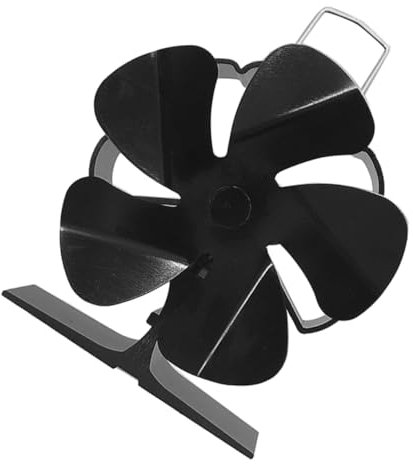 OUNONA Ventilador De Chimenea De Ventilador De Aire Caliente Ecológico Silencioso Hogar Para Usar Chimeneas De Leña o Pellets Mini De Bajo Ruido