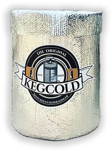 KEGCOLD Portable Keg Cooler - Foldable, Reusable, Lightweight, Insulated, and Easy Setup (1/2 & 1/4 Size Keg)