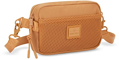 Johnny Urban Bauchtasche Damen Orange - Elliot - Gürteltasche Mit Flexiblem Gurt für Festival & Reisen - Stylischer Crossbody Brustbeutel - Wasserabweisend