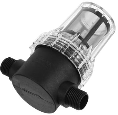 GARVALON Filtro Per Acqua Con Rete Maglie Per Pompe d Acqua Tubi Da Giardino e Irrigazione Rimuove Efficacemente Sabbia e Detriti Facile Da Installare e Durevole