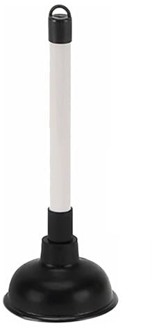 Déboucheur à ventouse robuste pour toilettes, baignoires, douches, éviers, cuisines et salles de bains (petit)