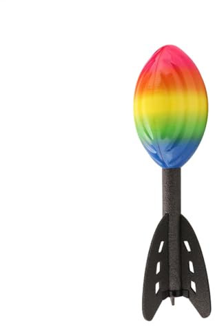 Hand Throwing Rocket - Long Distance Throwing Football - Howling Foam Ball - Flight-Optimizing Tail, Whistling Sound, Indoor & Outdoor Fun Toys for Kids, Party Favors