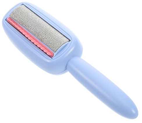 ibasenice Rodillo Quitapelusas Reutilizable Mango Cómodo Color Azul para Muebles y Ropa Elimina Pelo de Perros y Gatos Herramienta Portátil para Limpieza Eficaz en Lavadero y Mascotas