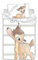 Bambi Disney Baby-Bettwäsche Set 100 x 135 cm + 40 x 60 cm Baumwolle