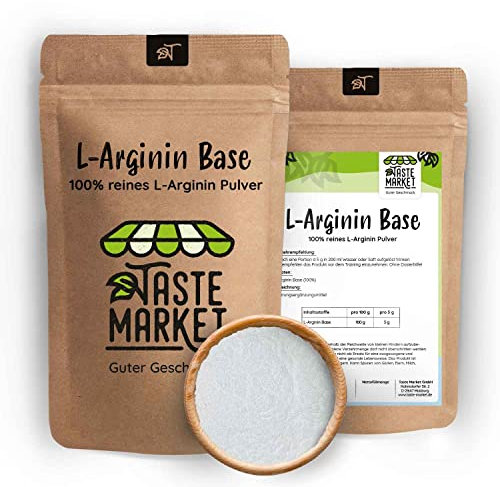 1 kg L-Arginin Pulver | 100% rein | Ohne Zusatzstoffe | nicht-essentielle Aminosäure