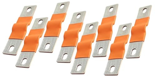 berjalan Kit di 8 Pezzi di Barre Bus In Rame Nichelato di Alta Qualità per L'Energia Solare e le Batterie A Profondo.