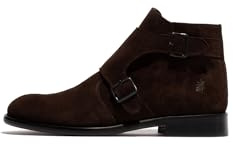 Fly London Homme WOCH311FLY Monk-Strap Loafer, Expresso, 44 EU