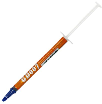 Générique Pâte Thermique pour Ordinateur | Gel De Refroidissement pour Évacuation De La Chaleur - Graisse Conductrice Silicone en Tube Seringue pour Composants Électroniques Maison CPU Imprimante