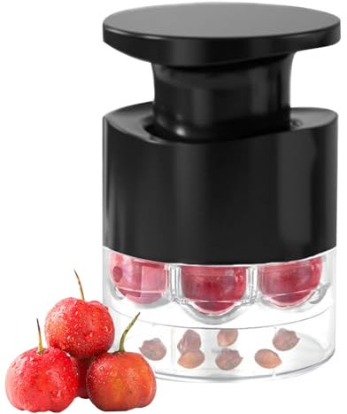 Snocciolatore multiplo per ciliegie | Snocciolatore a 7 fori | Snocciolatores ciliegie a pressione facile spremere | Snocciolatores fragole, utensile da cucina per prugne e olive