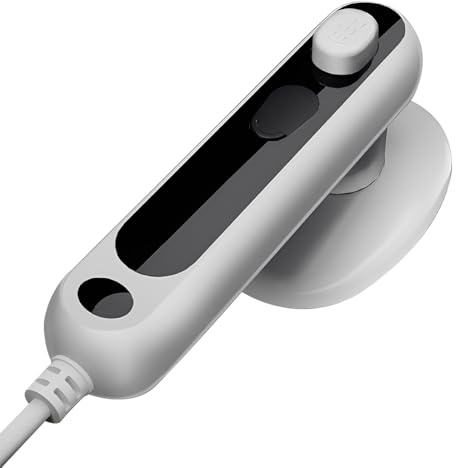 YOFDAL 1 Pezzi Ferro da Stiro - Stiratrice Pieghevole e Portatile, Ideale per Viaggi e Ufficio, Rapido nella Rimozione delle Pieghe, Adatto per Tutti i Tipi di Tessuti