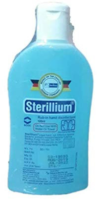 Sterillium-Handpflegegerät / Keimschutz, ohne Zusatz von Farbe, rein und natürlich