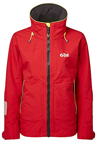 Gill OS32 Damen Coastal Jacke Farbe rot, Größe D: 38