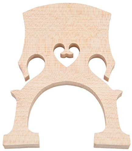 Rfeeuubft Professionelle Cellobrücke für 3/4 Cello-Größe, exquisites Ahornmaterial