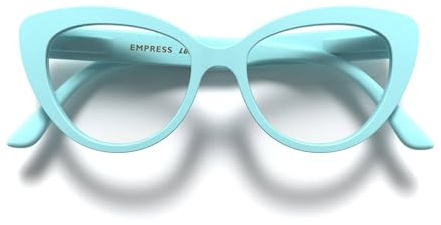 LONDON MOLE® Empress gafas de lectura | Lectores geniales con forma de ojo de gato | Mujer | Bisagras de resorte