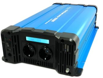 FS2500D 24V 2500 Watt ren Sinus blå spänningsomvandlare med display