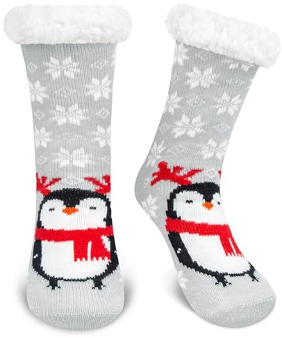 Justay Sowarm Cosy Socks, Thermal Stopper Socks, Fluffy Socks, Cottage Socks for Women, Thick Warm Non-Slip Socks, Winter Socks, Non-Slip Bed Socks, Christmas Gifts for Women, Multicoloured 6, One
