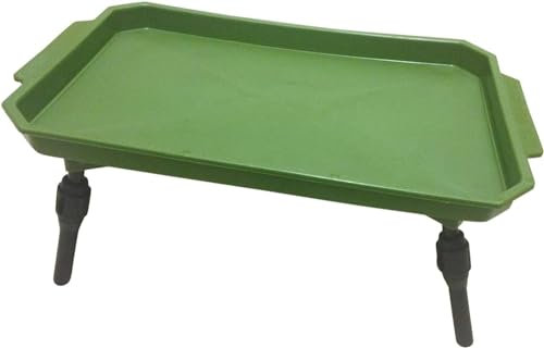 TMC Bivvy Table Lightweight Extendable Legs Terminal Tackle Bait Table, carp, bag - Green Table