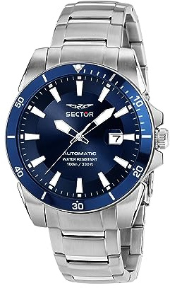 Sector No Limits Orologio Uomo, Automatico, Analogico, Collezione 450 - R3223276005