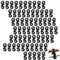Colaren 65 PCS Gutter Hooks for Outdoor Lights, S Gutter Clips for Christmas Lights Decorations