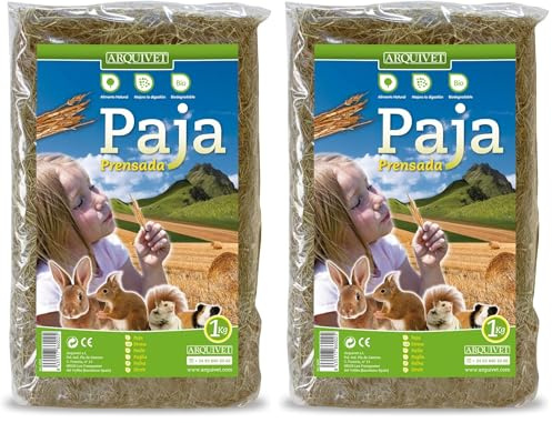 Arquivet 8435117860025 – Paglia 1 kg (Confezione da 2)