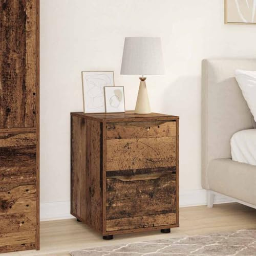 Genérico Armario de Almacenamiento Madera Vieja 40 x 48 x 57 cm,Mobiliario,Armarios y Almacenamiento,Taquillas y armarios de Almacenamiento,Marrón,888845