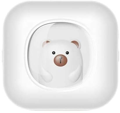 CCZRD Mini Impresora De Etiquetas Portátil, Impresoras Adhesivas Térmicas For Fotos, Bolsillo con Bluetooth Sin Tinta, Fabricante Pegatinas 57MM Impresión Rápida Nítida Cada Etiqueta(White)