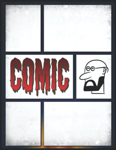 Cómic En Blanco: Un Libro De Dibujo Animado Creativo En Blanco Para Practicar Tu Narración Y Dibujo | 100 Diseños Preformateados | Regalos Niña 12 Años