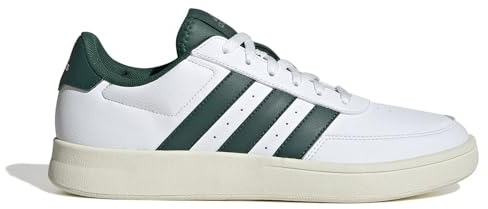 adidas Breaknet 2.0 Shoes, Zapatillas Hombre, FTWR White Collegiate Green Silver Green, 39 1/3 EU