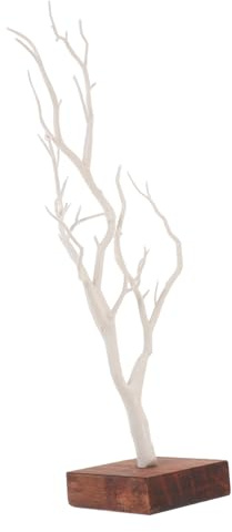 Alipis Supporto Scatola in Legno Gioielli Pe e Albero a per di Forma All'usura Portaoggetti, Resistenza Decorazione da Tavolo per Comodini e Tavoli da Trucco