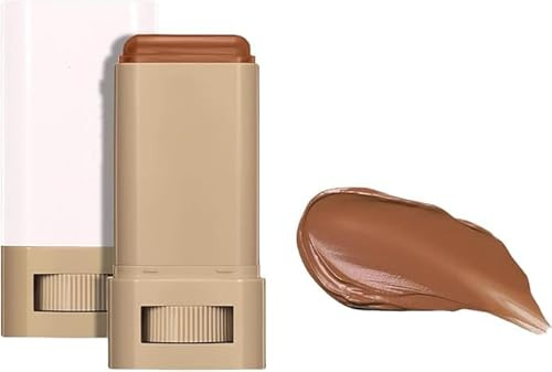 Foundation Stick Beauty Balm SERum Boosted Skin Tint, SeRUm Boosted Skin Tint Balm,Conceale & Smooths Full Coverage Concealer, Solid Tinted Moisturizing Serums Contour Stick,f or Women (#03)