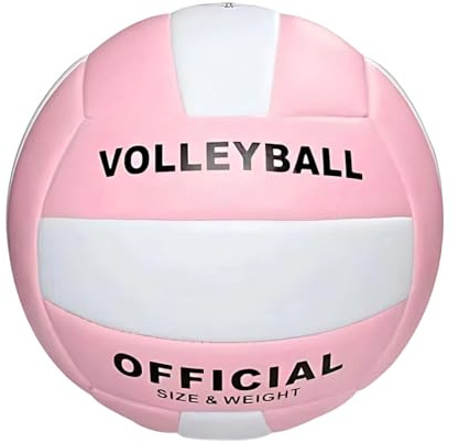 Super mjuk volleyboll officiell storlek 5, vattentät strandvolleyboll, mjuk träningsvolleyboll för utomhus och inomhus, perfekt för pool, strand, gym och sporthallar