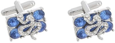 Gemelli per Camicia da Uomo Scatola per Gemelli Ape da Uomo, Gemelli in Argento da Lavoro