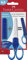 Faber-Castell 181549 - Schulschere Grip mit Klingenschutz, blau, 1 Stück