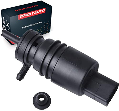 Waschwasserpumpe Kompatibel mit E46, E39, E90, E81, E60, E83, OTUAYAUTO 12V Scheibenwaschpumpe, Wischwasserpumpe für Scheibenreinigung