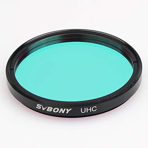 Svbony 2 inch UHC-Teleskopfilter, Verbessungsfilter, Optisches Glas, Aluminium, klar
