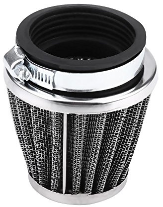 Filtro aria moto di ricambio EVGATSAUTO, filtro aria aspiratore universale adatto per Ingresso motore 42mm/48mm/50mm/60mm Opzionale(50MM)