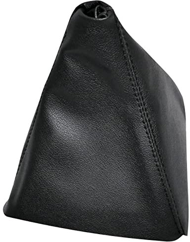 Aerzetix - C58431 - Cuffia soffietto per leva del cambio - compatibile con BMW Serie 5 E60 E61 dal 2003 al 2010 - colore: nero - in pelle sintetica