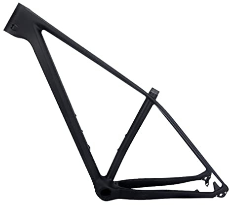 HIMALO Full Carbon MTB Frame 29er Hardtail Mountain Bike Frame 15'' 17'' 19'' Freno A Disco Thru Axle 12x148mm Boost Telaio Bicicletta Percorso Interno (Size : 29 * 17'')